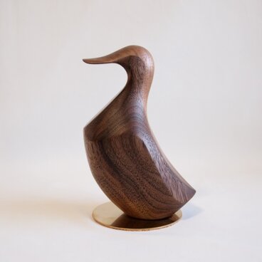 アヒル_ウォールナット