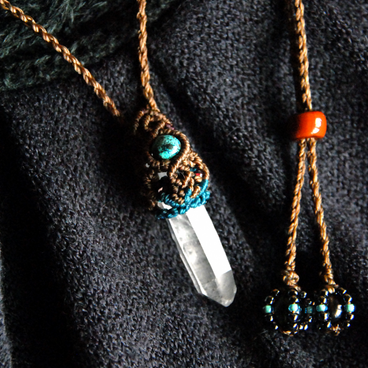 crystal sword × crysocolla / brown