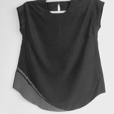 むかーしの男性の長襦袢からブラウスにヘンシーン