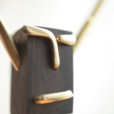 0040「黒檀＋真鍮」ひとこと mokujii