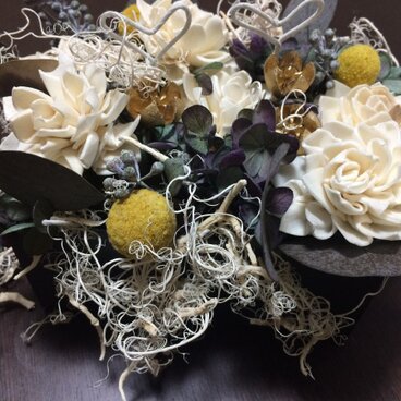 リングピローwhite glay