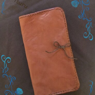 送料無料！シワ加工でシブ可愛い♡携帯ケース iphone6 iphone6+用