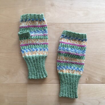 あったか♡ハンドウォーマー② グリーン