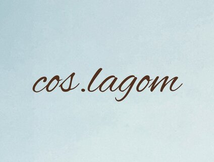 cos.lagom　コス.ラーゴム