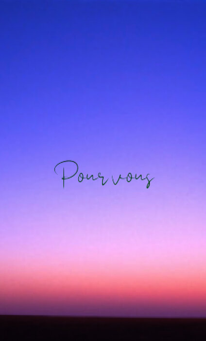 Pour vous（プール・ヴ）