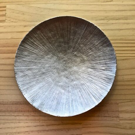 錫製　皿（光彩）の画像