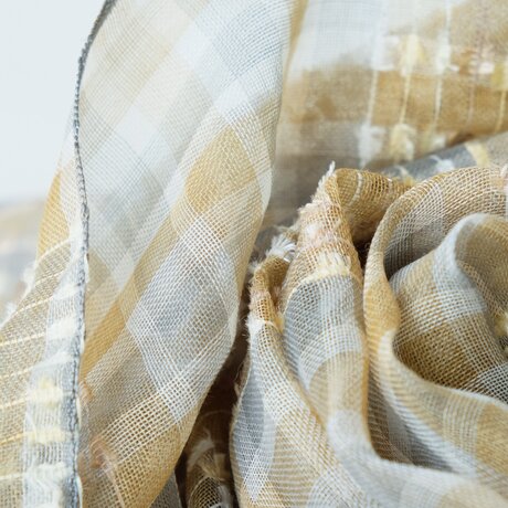 手織りリネンストール【芳風*02】