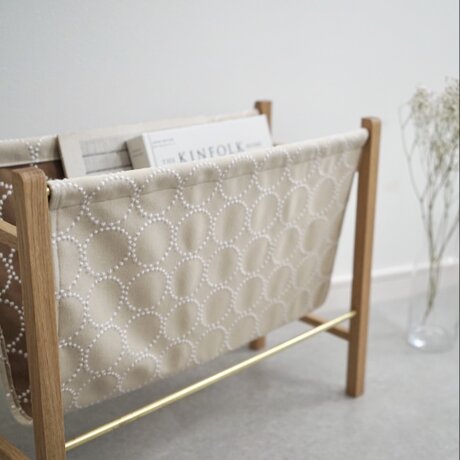 dop tambourine/マガジンラック/無垢家具/オーク/インテリア/収納家具/magazine rack