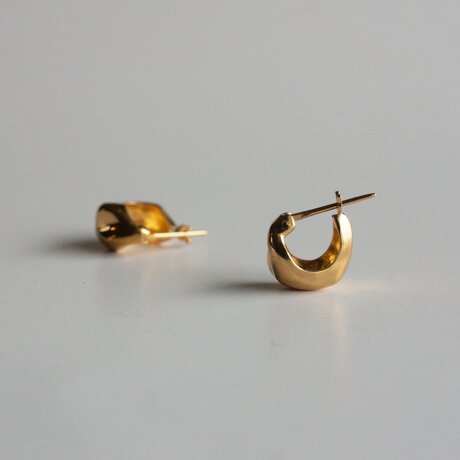 クラウドピアス gold plating K18(SV925)