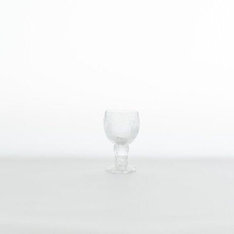 Pioni｜shot glass with stem φ5.2cmの画像