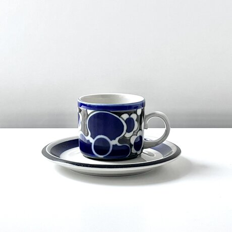 【ARABIA】 Saara/ サーラ  コーヒーカップ & ソーサーC・アラビア ヴィンテージ