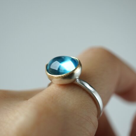 Blue Topaz Ringの画像