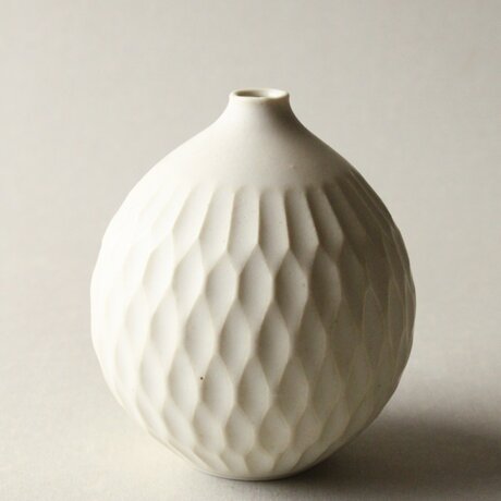 花器　ウロコしのぎ S d