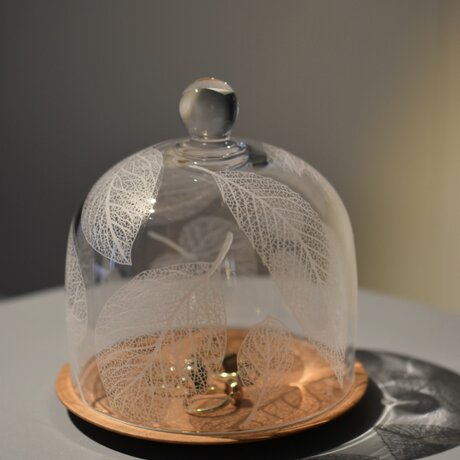 Botanico glass dome Msize(木の葉)の画像