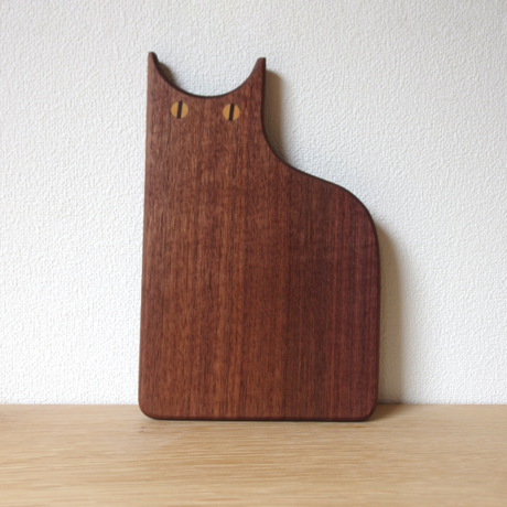 catting board【カッティングボード/猫/ウォールナット】