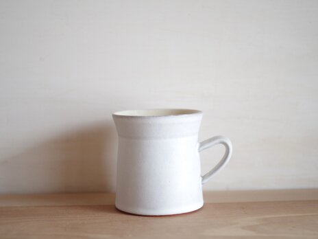 マグカップ・A・マット・白
