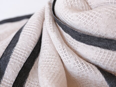 手織りカシミヤシルクストール【綾華＊03】