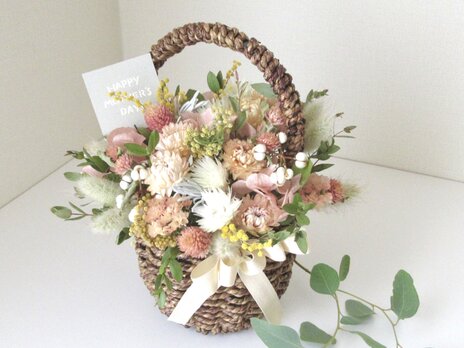flower basket＊母の日や贈り物にの画像