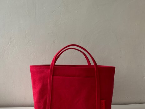 【リニューアル】スタンダードトート Ｓサイズ/レッド