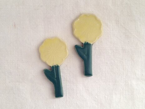 黄花箸置き(ペア)