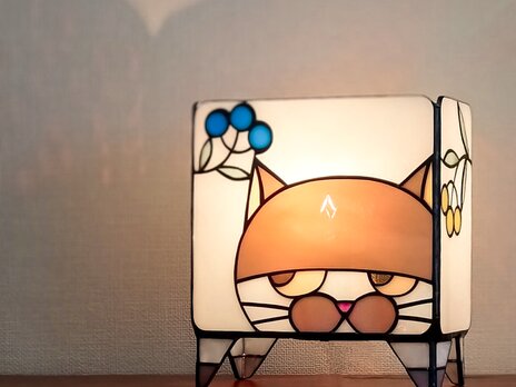 ねこあかり　おかっぱグレイ