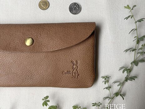 [ウサギ] 長財布/フラップタイプ