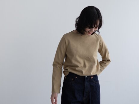 MVSコットン/センターバックロンティー/ancient grain/size1・2
