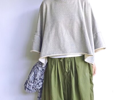 テントラインスウェット（グレー）