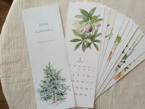 カレンダー2026 / 植物の12ヶ月