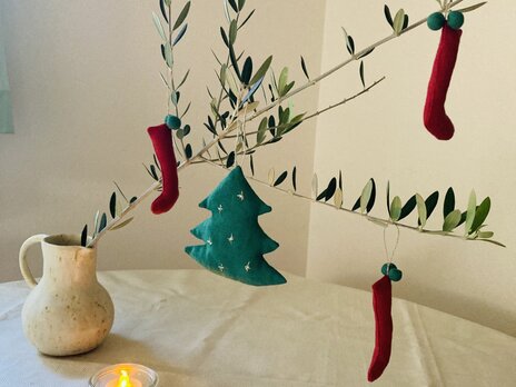 クリスマスオーナメント Xmas tree green