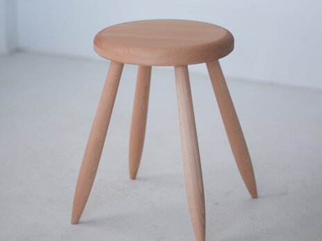 粘り強く椅子に最適のブナ材 高寿命のスツール 【即納】/店舗/椅子/サイドテーブル/カフェや飲食店にも