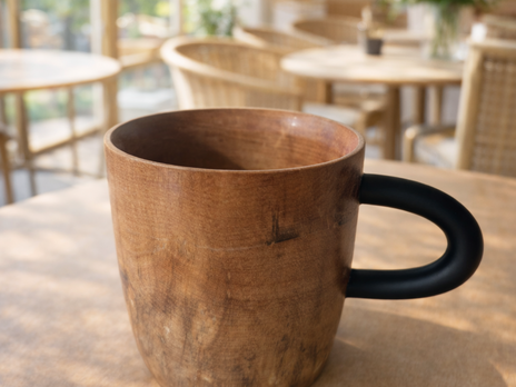 カップ　癒しの木製カップ（桜）