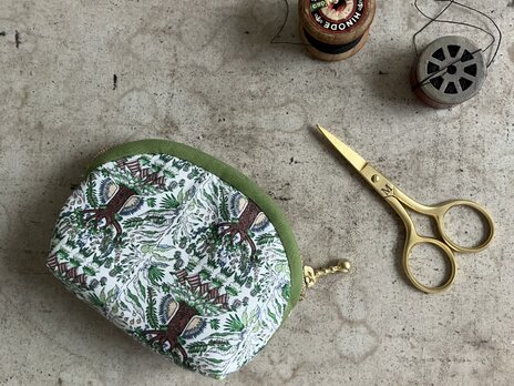 北欧模様のミニポーチ(p-089)