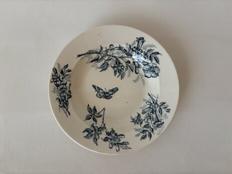 Badonviller　Jasmin /バドンヴィレー ジャスミン 美しいスーププレート