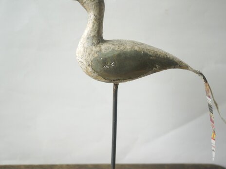 銀翼のカモメ　鳥オブジェ　デコパージュの鳥　ドイツ　
