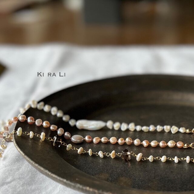 14KGF オパールのつぶつぶピアス（イヤリング） | iichi 日々の暮らし