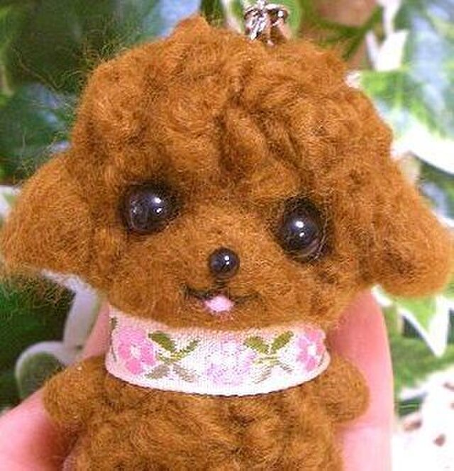 sherry】ミーアキャット ショウガラゴ 犬 羊毛フェルト ストラップ