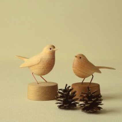 ハミングバード オーク（2羽セット） | iichi 日々の暮らしを
