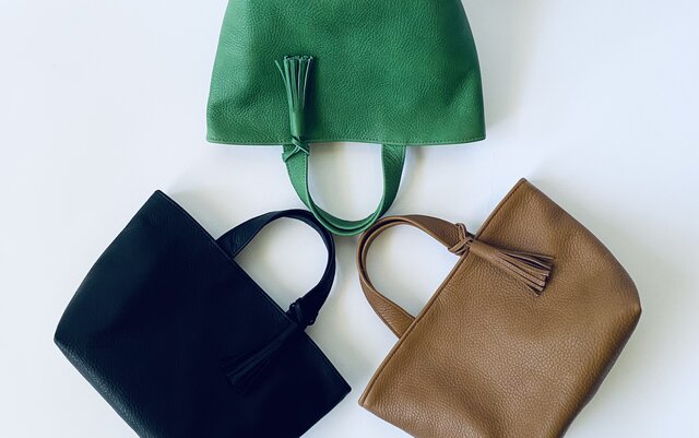 ぴろぴろ 長財布 やりくり財布 ハンドメイド トートバッグ