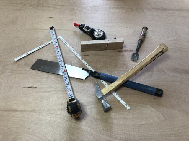 彫金机　（天板ラバーウッド材製）　※ハンドメイド 彫金机 天板 ラバーウッド材