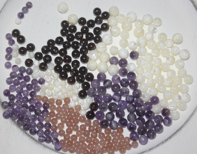 天然石 ケープアメジスト8㎜ | iichi 日々の暮らしを心地よくする