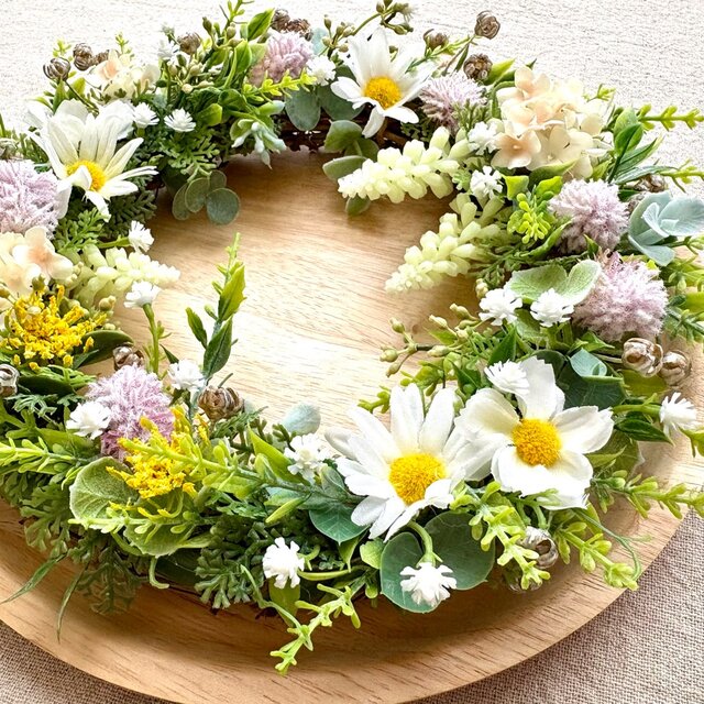 ミモザのガーランド | iichi 日々の暮らしを心地よくするハンドメイド