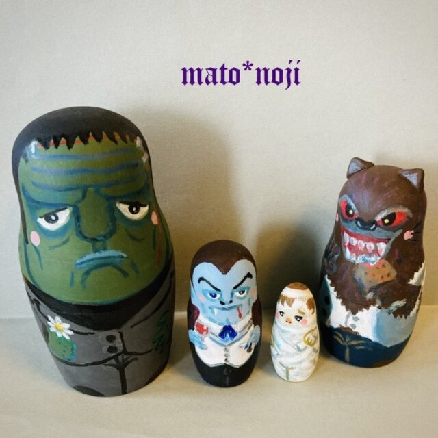 マトリョーシカ dolls クマリョーシカ マトリョーシカ クマ