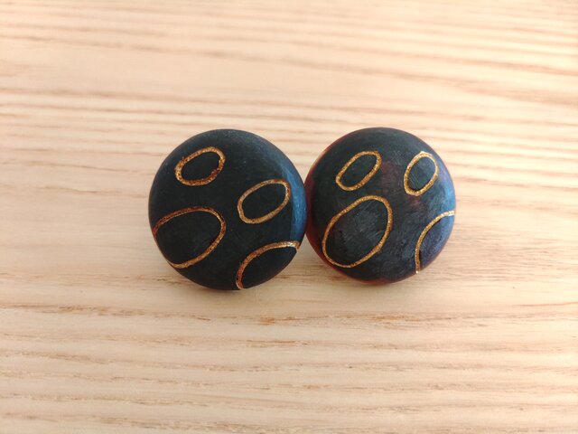 丸型 本鼈甲蒔絵水もくペンダントヘッド | iichi 日々の暮らしを