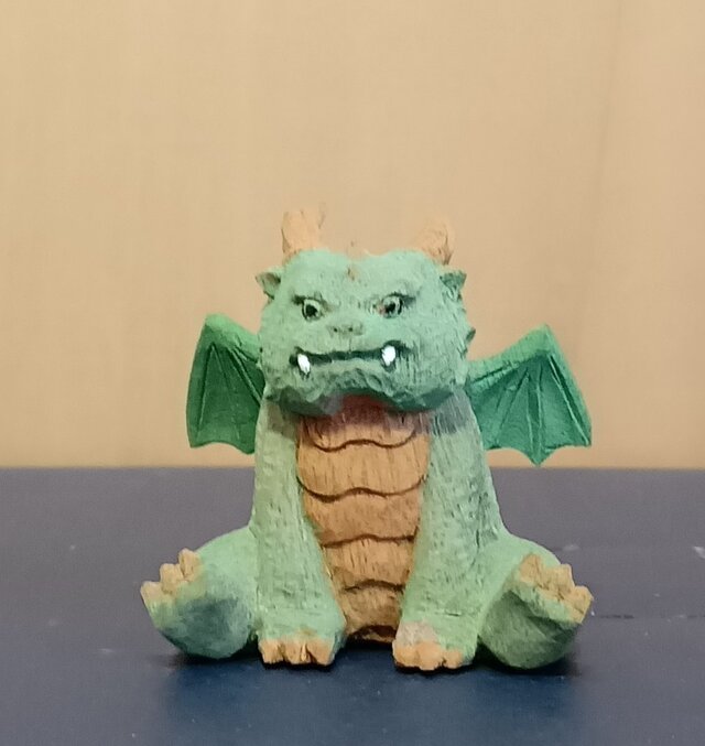 ドラゴン(4) 木彫り | iichi 日々の暮らしを心地よくするハンドメイド