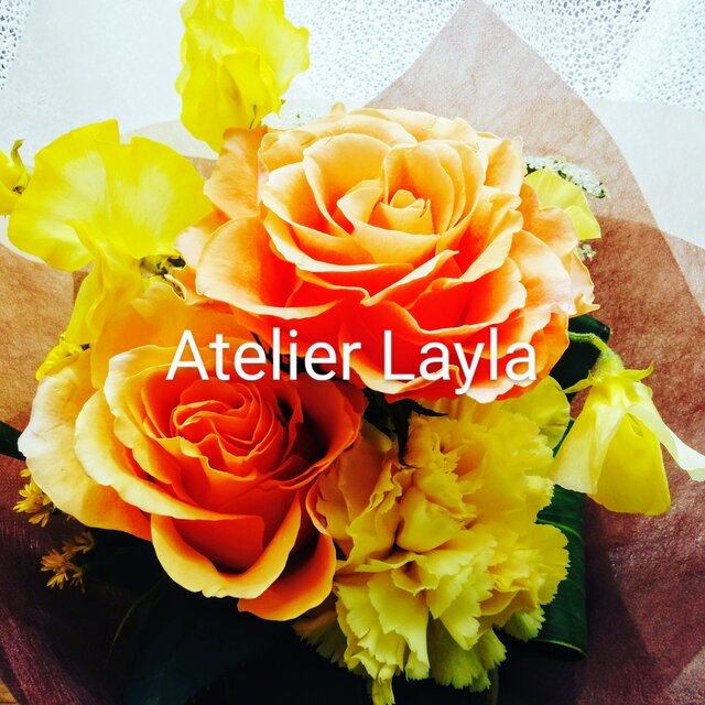 リバティワイルドフラワーミントの巾着バック | iichi 日々の暮らしを