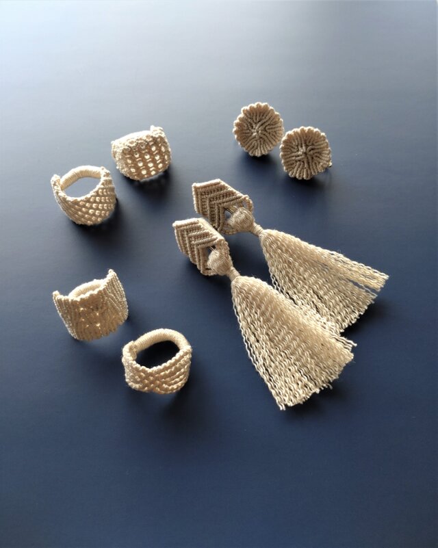 松田紗和　マクラメレース展