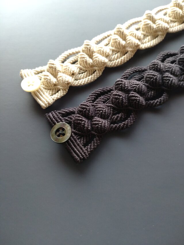 松田紗和　マクラメレース展