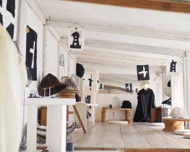 影帽子　-帽子と蝋燭台の展示会-