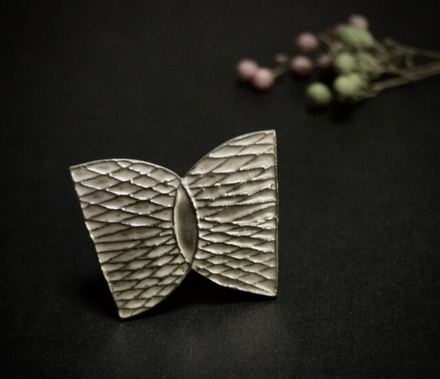 AKI KASARAブローチ 展ステーショナリーカフェkonohi